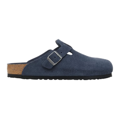 Boston Soft Footbed Suede Leather - New Navy Tonal