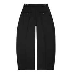 Tailored Wide Leg Trouser - Black