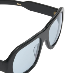FORD - Solid Black / Solid Blue Lens