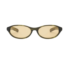 OLYMPIA - Olive Horn/Yellow Lens