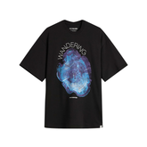 Wandering Printed Tee - Black