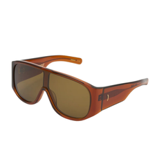 JOVINO - Crystal Brown / Solid Brown Lens