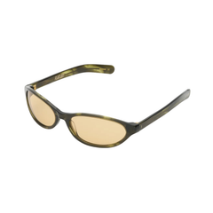 OLYMPIA - Olive Horn/Yellow Lens