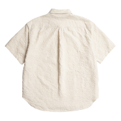 Ole Oversized Fil Coupe SS Shirt - Ecru