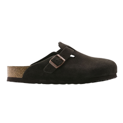 Boston Soft Footbed Suede Leather - Mocca