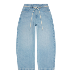 Wide Leg Denim - Light Blue Wash