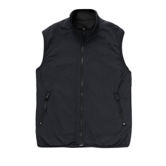 Reversible Fleece Vest - Black