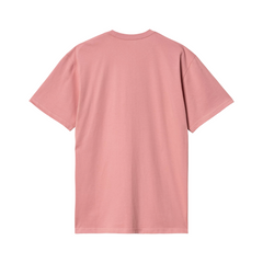 S/S Madison T-Shirt - Dusty Rose/White