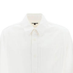 Surchemise Basile Brodee White