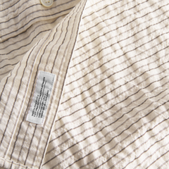 Ole Oversized Striped Shirt - Chestnut