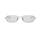STING - Brushed Silver/Carrara Fantasy/Light Grey Lens