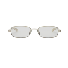 STING - Brushed Silver/Carrara Fantasy/Light Grey Lens