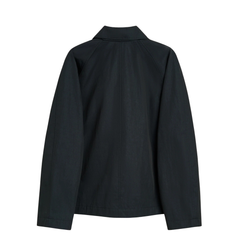 Short Raglan Coat - Black