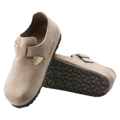 London Suede Leather - Taupe