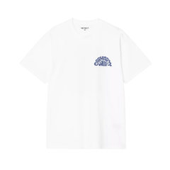 S/S Jazzy T-Shirt - White/Blue Iris