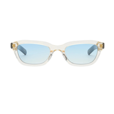 CLINT - Crystal Yellow/Dark Tortoise/Light Blue Lens