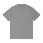 Script Embroidery T-Shirt - Grey Heather'