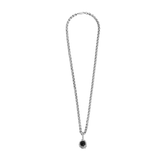 Chestnut Necklace - Silver/Onyx