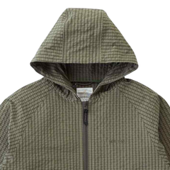 Northside Plaid Hooded Jacket - Olive
