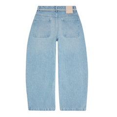 Wide Leg Denim - Light Blue Wash