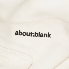 Box Hoodie - Ecru/Black