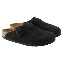 Boston Suede Leather - Black