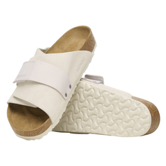 Kyoto Nubuck-Suede Leather - Antique White