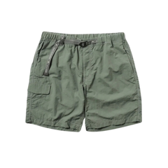 Nylon Taffeta Hiker Shorts - Light Moss