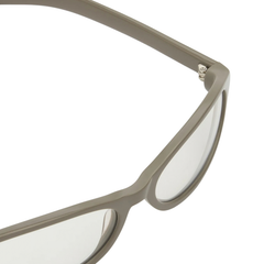 OLYMPIA - Solid Silver Mink / Clear Lens Blue Light