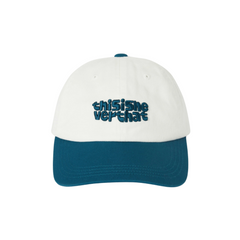 Bold Logo Cap - White/Blue