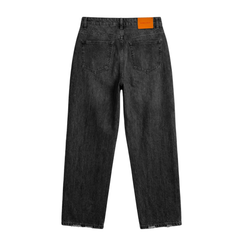 Denim Trousers - Washed Black