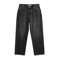 Denim Trousers - Washed Black