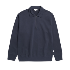 Norse Standard Half Zip Sweatshirt - Dark Navy