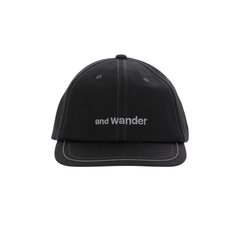 Cotton Twill Cap - Black