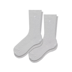 Madison Pack Socks - Ash Heather/White