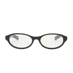 OLYMPIA - Solid Black / Clear Lens Blue Light Lens
