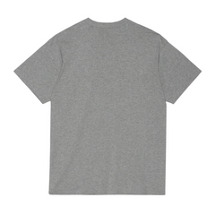 Script Embroidery T-Shirt - Grey Heather'