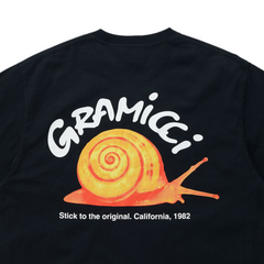 Snail Tee - Vintage Black