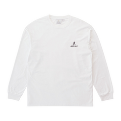 One Point Logo L/S Tee - White