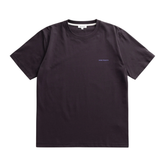 Dyrehaven Organic Logo Print T-Shirt - Darkest Purple