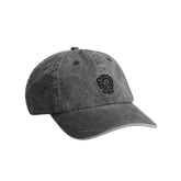 Distressed Dad Cap - Faded Black