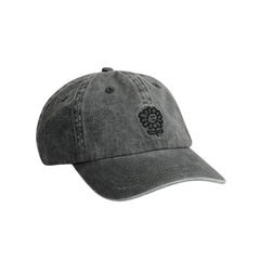 Distressed Dad Cap - Faded Black
