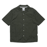 Carsten Relaxed Dobby Check Shirt - Spruce Green