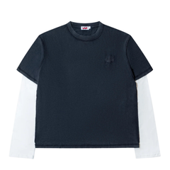 Outrider Layered Tee - Washed Black