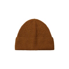 Off-Race Merino Knit Beanie - Wood