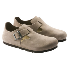 London Suede Leather - Taupe