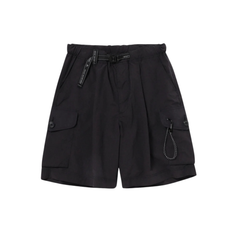 Oversized Cargo Shorts - Black