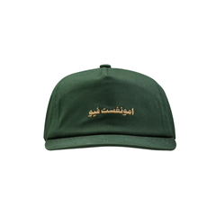 Thicc Logo Low Profile Snapback - Forest Green