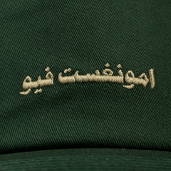 Thicc Logo Low Profile Snapback - Forest Green