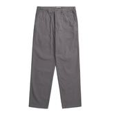 Ezra Relaxed Organic Stretch Twill Trouser - Graphite